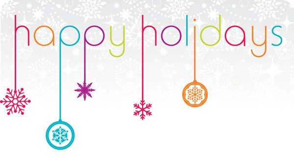 Devoted home care, happy holidays banner